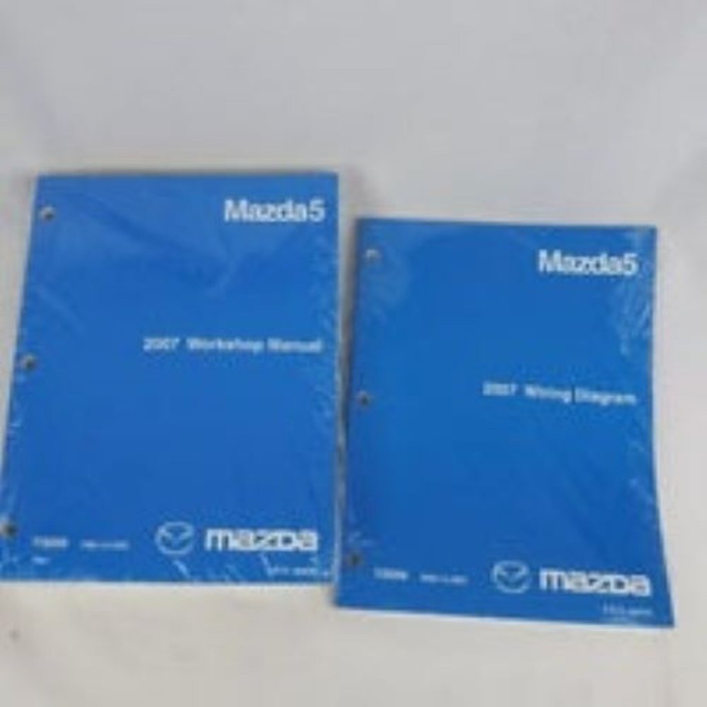 2007 Mazda5 Workshop manual w/ wiring